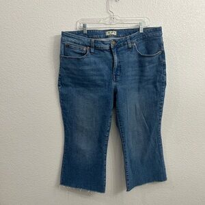 Madewell Blue Cropped Jeans